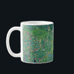 Caneca De Café Gustav Klimt - Paisagem do Jardim Italiano<br><div class="desc">Paisagem do Jardim Italiano / Paisagem Horticultural Italiana - Gustav Klimt,  Oil on Canvas,  1913</div>
