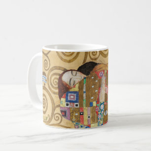 Caneca De Café Gustav Klimt - Realização, Stoclet Frieze