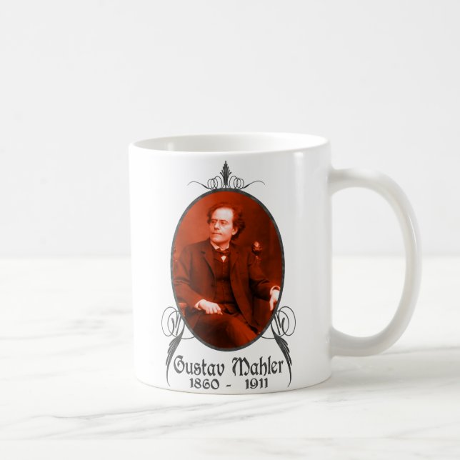 Caneca De Café Gustav Mahler (Direita)