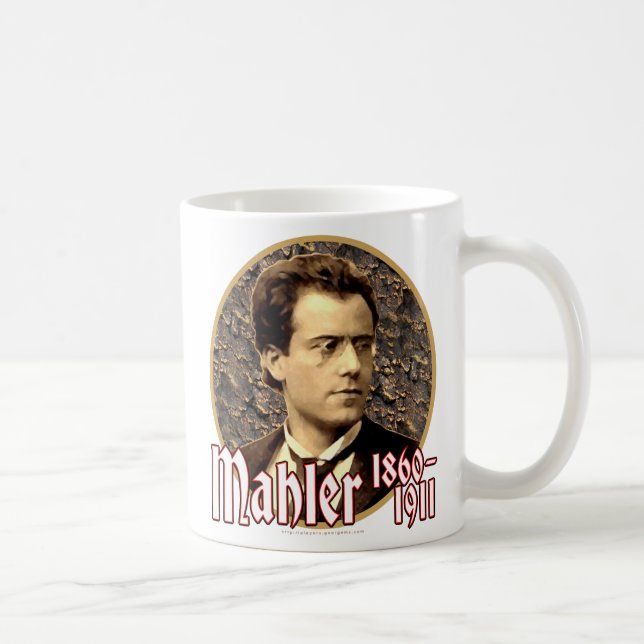 Caneca De Café Gustav Mahler (Direita)
