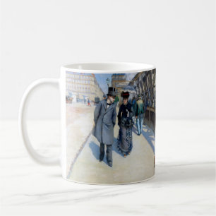 Caneca De Café Gustave Caillebotte - A Ponte da Europa