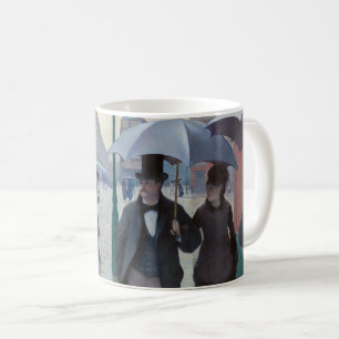 Caneca De Café Gustave Caillebotte - Rua de Paris; Dia Chuvoso