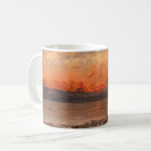 Caneca De Café Gustave Courbet - Pôr do sol