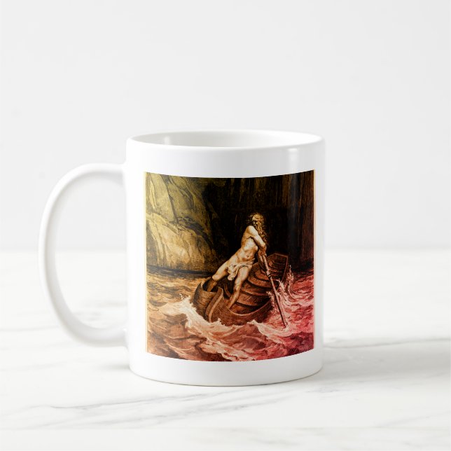 Caneca De Café Gustave Doré - Caron Rears/Dante's Inferno (Esquerda)