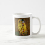 Caneca De Café Gustavo Klimt o beijo<br><div class="desc">Gustavo Klimt o beijo</div>