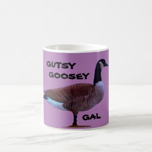 Caneca De Café Gutsy Goosey Gal Mug bonito