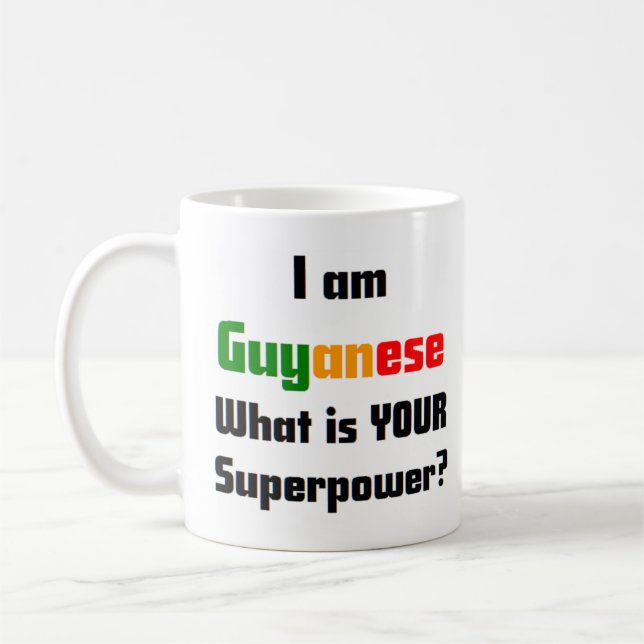 Caneca De Café guyanese Mug (Esquerda)