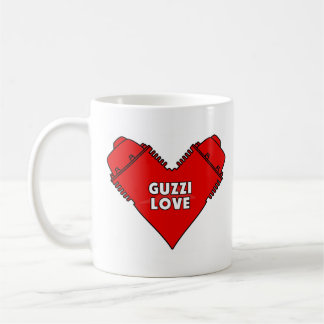 Caneca De Café Guzzi Love Mug