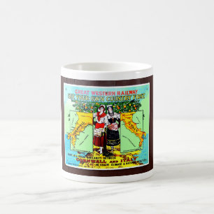 Caneca De Café GWR vêem seu próprio país primeiramente