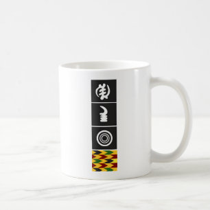 Caneca De Café Gye Nyame Adinkra Símbolo Café Mug