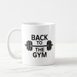 Caneca De Café Gym Barbell
