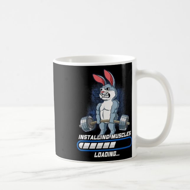 Caneca De Café Gym Bodybuilding Installing Muscles  (Direita)