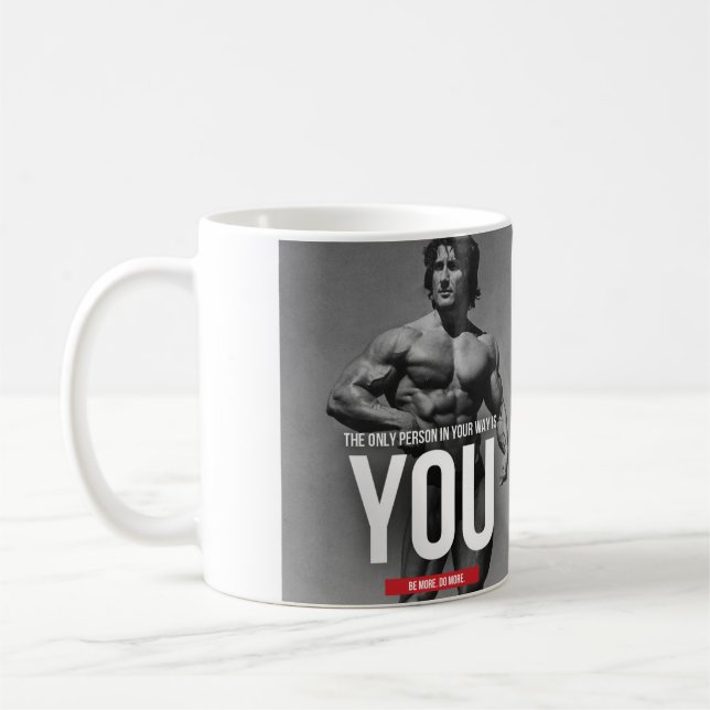 Caneca De Café Gym de Malhação Motivacional (Esquerda)
