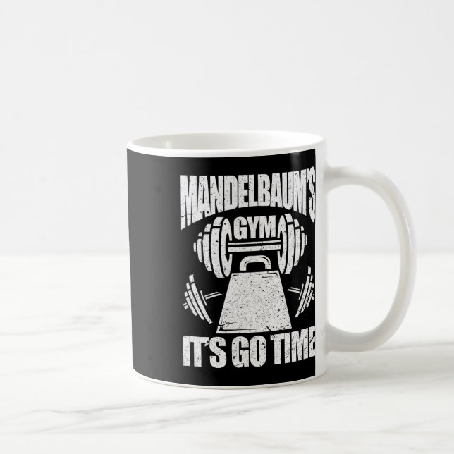 Caneca De Café Gym Funny Bodybuilding Gym Workout Gi de Mandelbau (Direita)