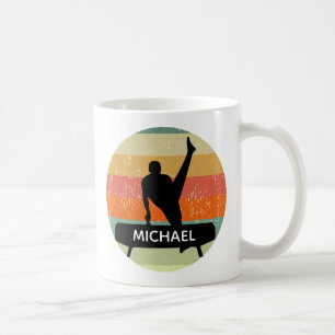 Caneca De Café Gymnast Masculino Gymnast Sunset Personalizado