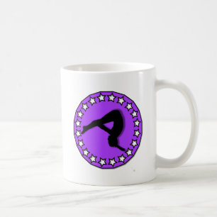 Caneca De Café Gymnast no roxo