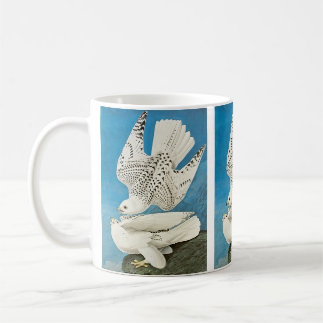 Caneca De Café Gyrfalcons, também conhecido como Gerfalcons por J (Esquerda)