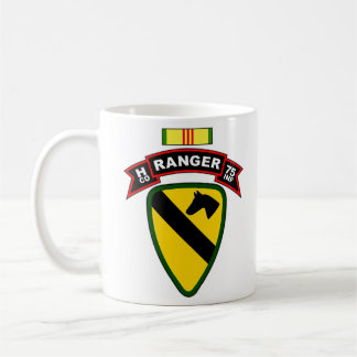 Caneca De Café H Co, 75th infantaria - guarda florestal - ø Cav,
