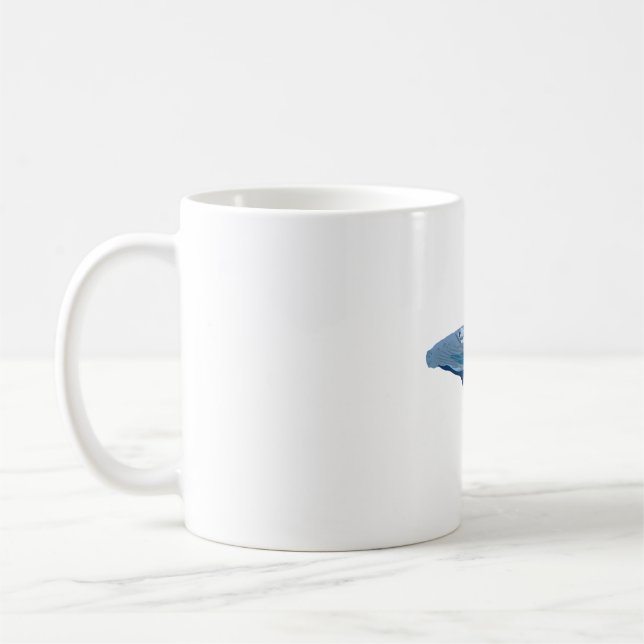 Caneca De Café H é para a baleia-jubarte (Esquerda)