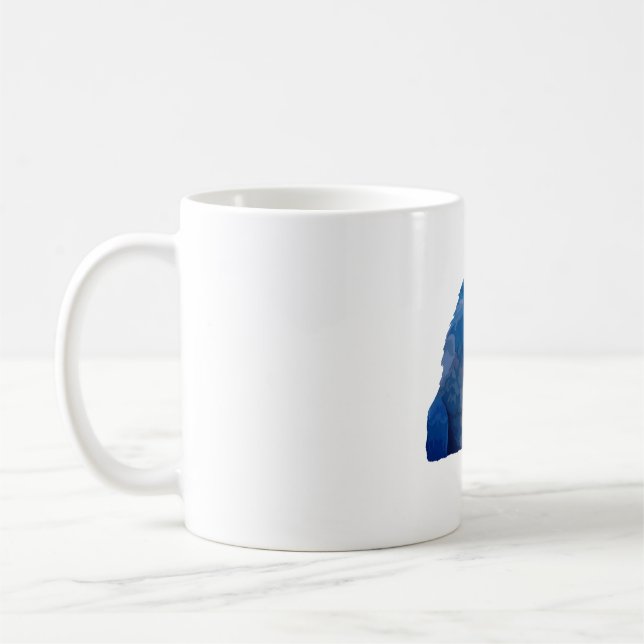 Caneca De Café H é para Hyacinth Macaw (Esquerda)