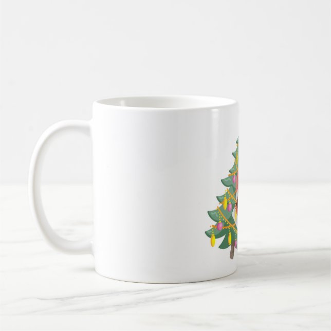 Caneca De Café H Papai Noel (Esquerda)