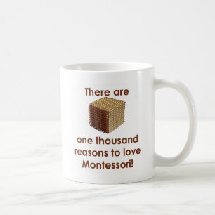 Caneca De Café Há 1000 razões amar Montessori