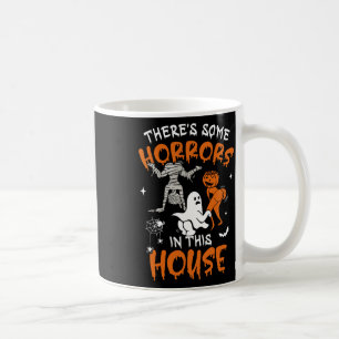 Caneca De Café Há Algum Horror Nesta Casa Ghost Pumpkin Ha