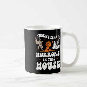 Caneca De Café Há alguns horrores nesta casa Ghost Pumpkin H