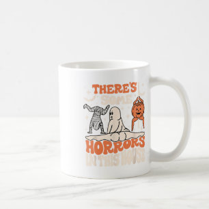 Caneca De Café Há alguns horrores nesta casa Ghost Pumpkin H