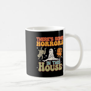 Caneca De Café Há alguns horrores nesta casa Ghost Pumpkin H