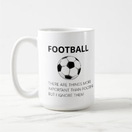 Caneca De Café Há Coisas Mais Importantes Que O Futebol - C