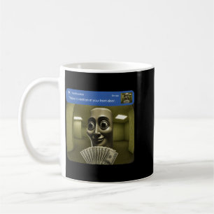 Caneca De Café Há Movimento Na Frente Da Portatung Tung Tung Sahu