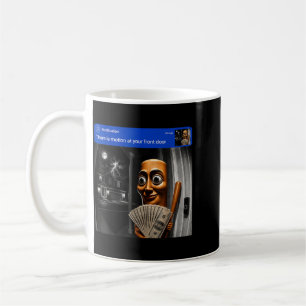 Caneca De Café Há Movimento Na Frente Tung Tung Tung Sahur
