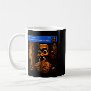 Caneca De Café Há Movimento Na Porta Da Frente Tung Tung Sahur