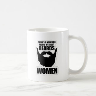 Caneca De Café Há um nome para pessoas sem barbas, mulheres!