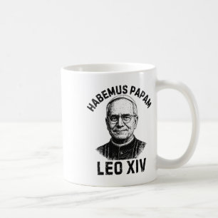 Caneca De Café Habemus Papam Papa Leo Xiv
