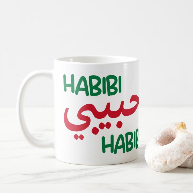 Caneca De Café Habibi (Com Donut)