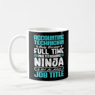 Caneca De Café Habilidade Profissional do Título do Técnico de Co