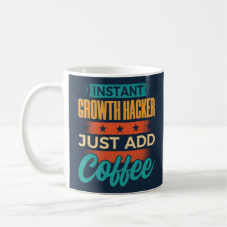 Caneca De Café Hacker de crescimento instantâneo simplesmente adi