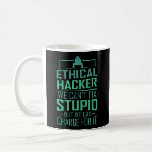 Caneca De Café Hacker Programmer Coding Hacker Ethical Hacker