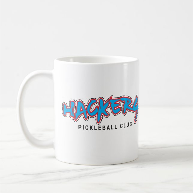 Caneca De Café HACKERS Pickleball Club Classic Mug (Esquerda)
