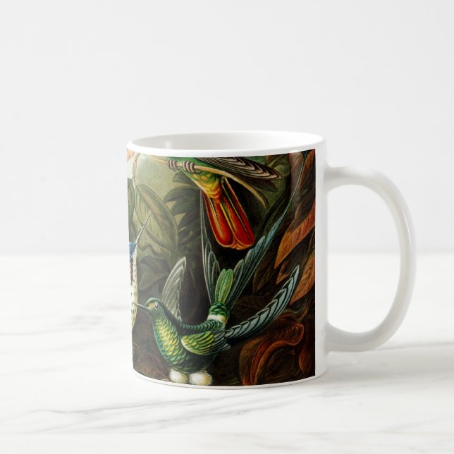 Caneca De Café Haeckel Hummingbird (Direita)