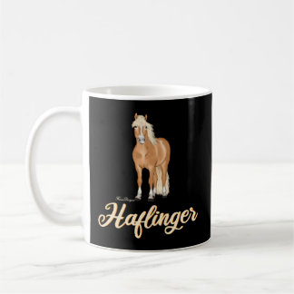 Caneca De Café Haflinger Horse Rider Haffi Motif