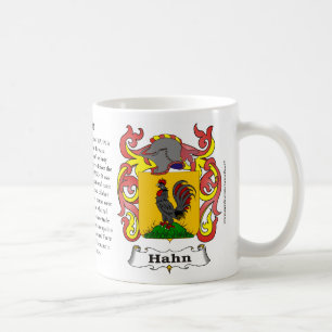 Caneca De Café Hahn, a origem, o significado e a crista no A M.