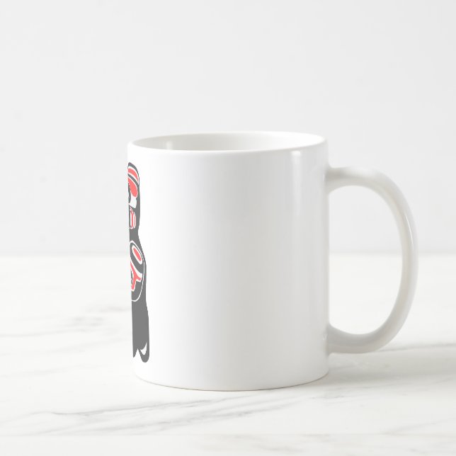 Caneca De Café Haida Indian Totem 4 FB.Com/USAPatriotGraphics © (Direita)