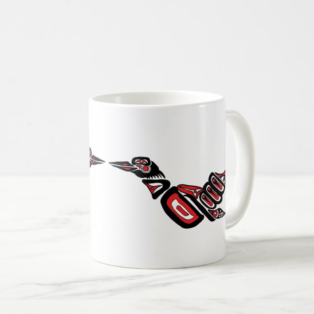 Caneca De Café Haida Loon (Frente Esquerda)