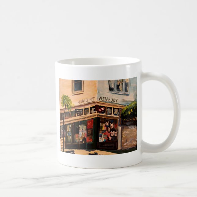 Caneca De Café Haight Ashbury em San Francisco (Direita)