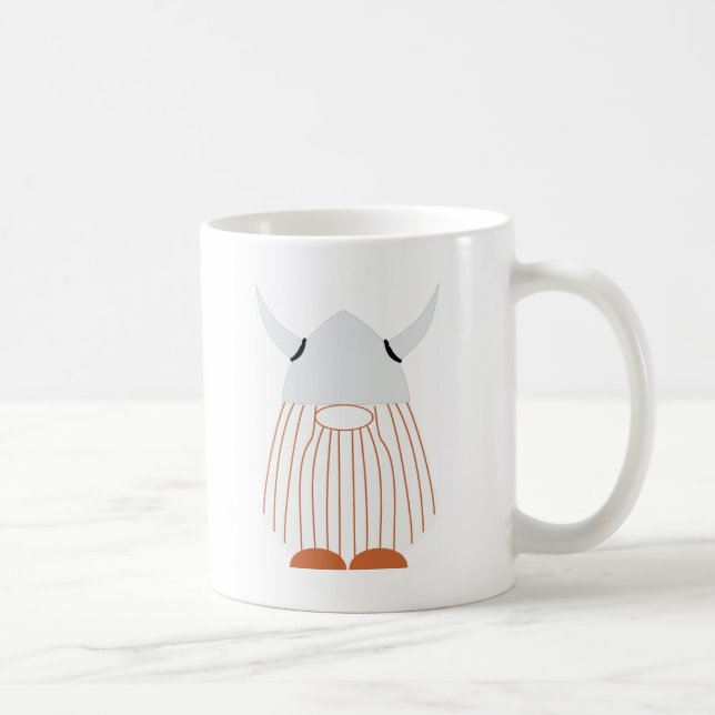 Caneca De Café HairBall Viking (Direita)