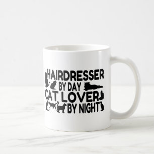 Caneca De Café Hairdresser Cat Lover