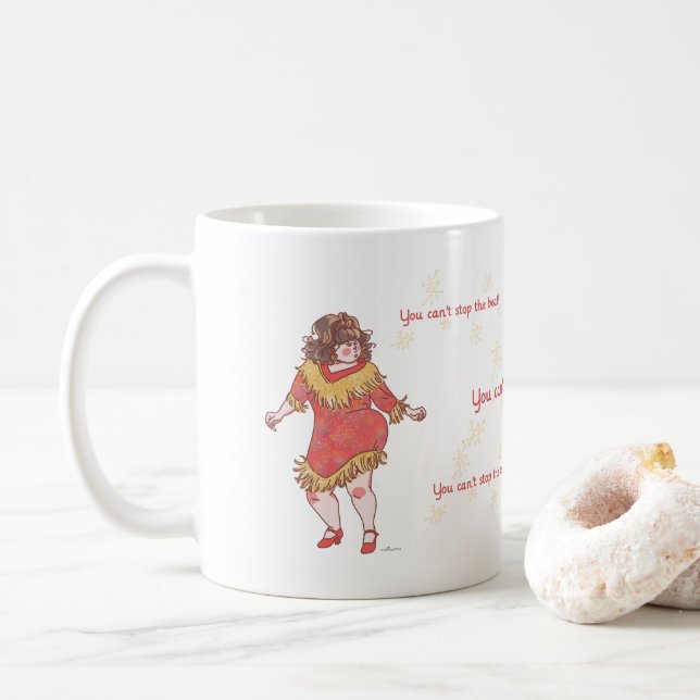 Caneca De Café Hairspray Movie Art Mug  (Com Donut)